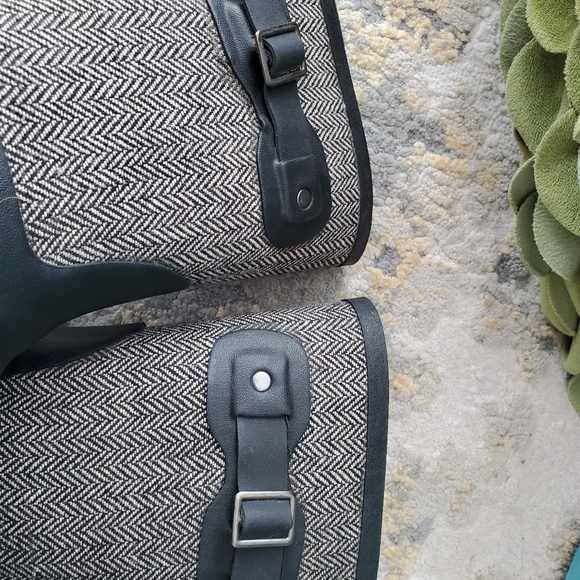 Chooka Mid Calf Racer Herringbone Waterproof Rain - Picture 7 of 14